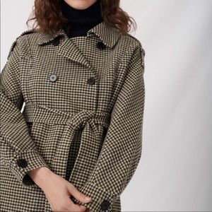COPY - Maje
Greg Belted Dogtooth Patterned Coat